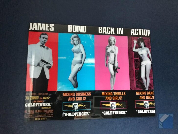 007ゴールドフィンガーのポスター