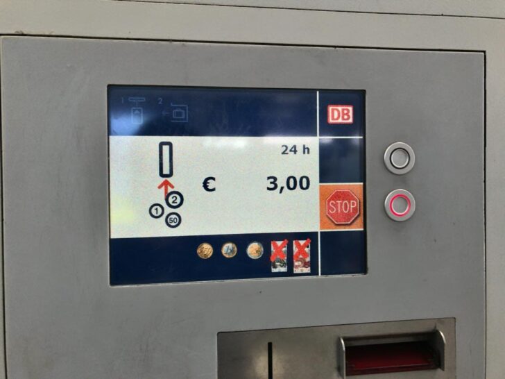 2時間を超えていたため、もう3ユーロを投入