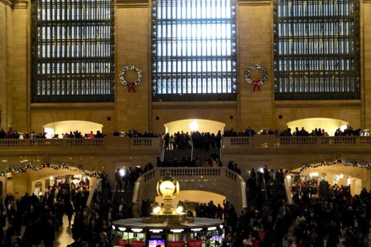 グランドセントラル駅にあるアップルのロゴ