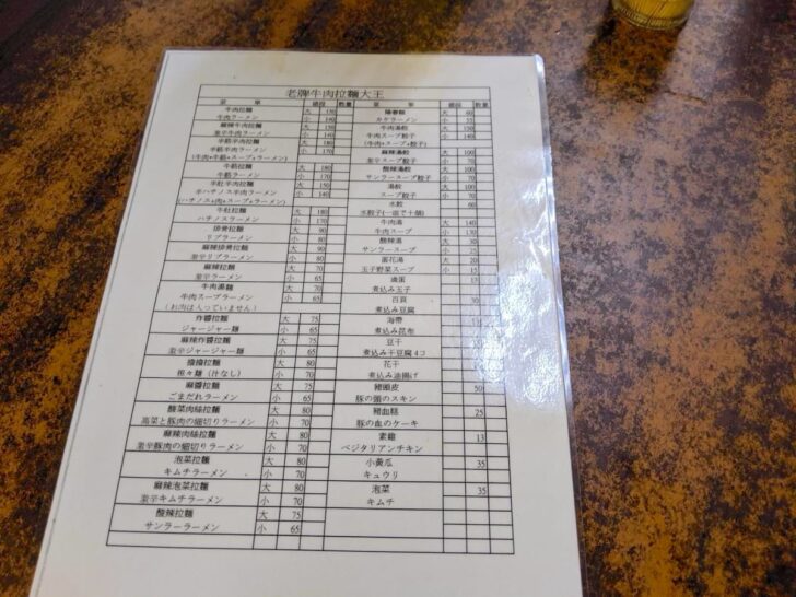 日本語メニューあり