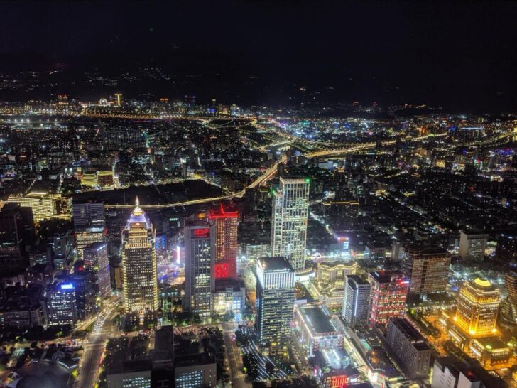 台北101の夜景