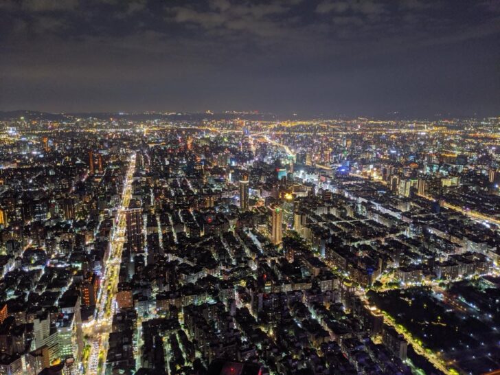 90階からみる夜景