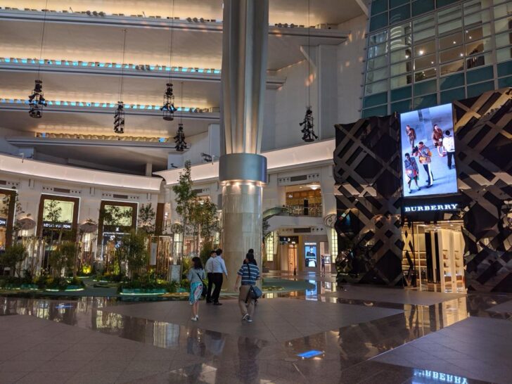 台北101低層階のブランドショップ
