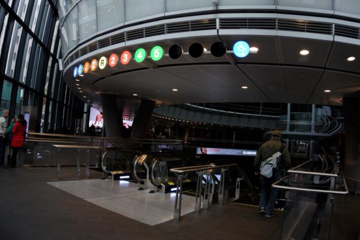 ニューヨークの地下鉄駅