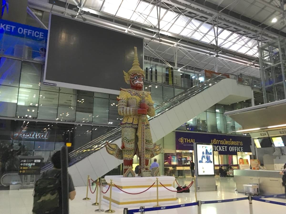 タイ・スワンナプーム国際空港