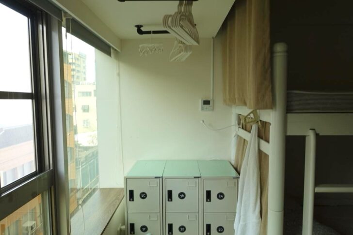 鍵のかかるロッカー