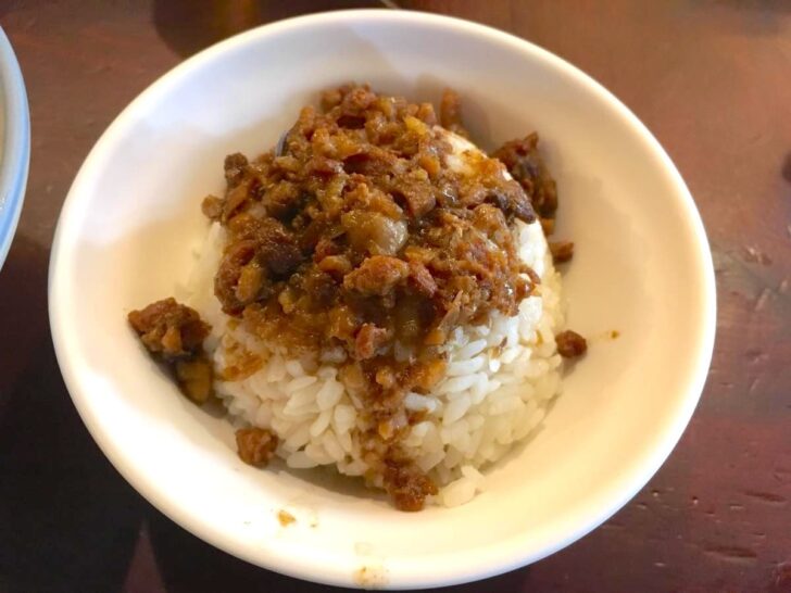 肉燥飯（ルーロー飯）