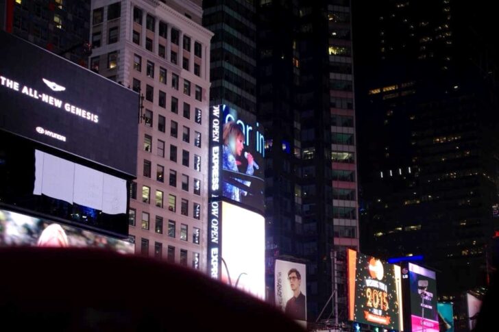 モニターで見えたテイラー・スウィフト
