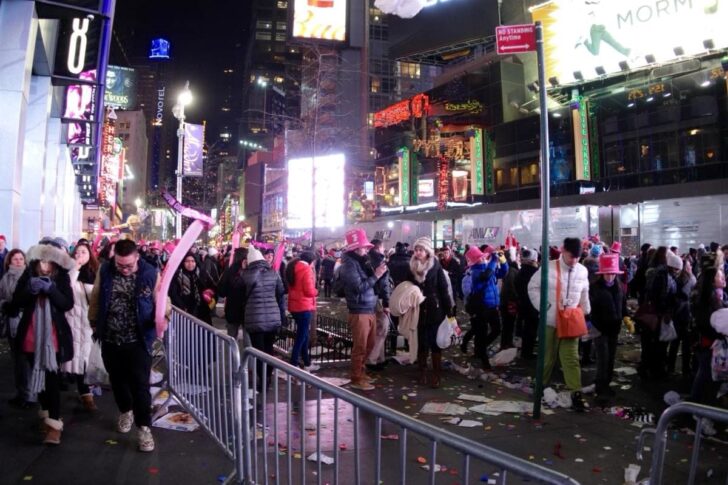 年が明けたらさっさと帰る観客