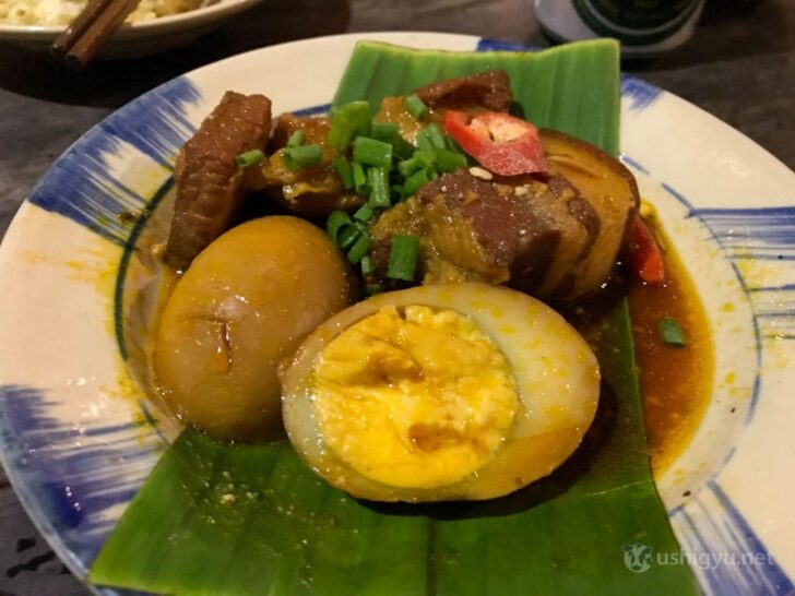 豚の角煮と煮卵