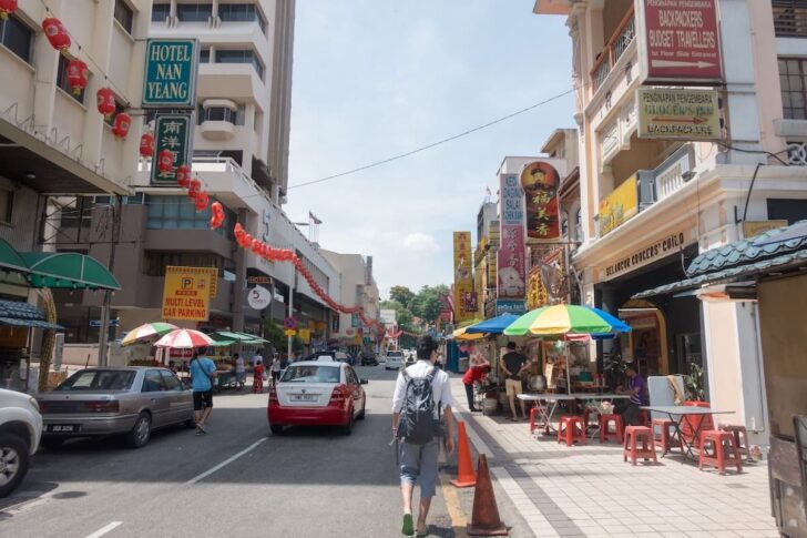 クアラルンプールのチャイナタウン