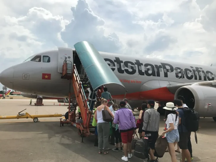 エクスペディアで予約した飛行機